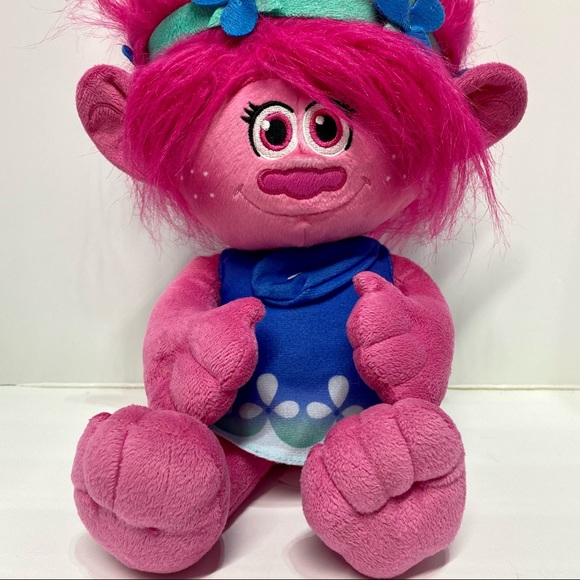 DreamWorks Trolls 18" Stuffed Plush POPPY Doll - Picture 10 of 12